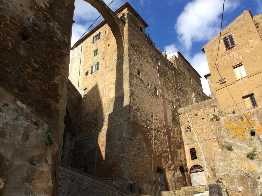 Appartamento Palazzo Sadun Pitigliano Ngoại thất bức ảnh